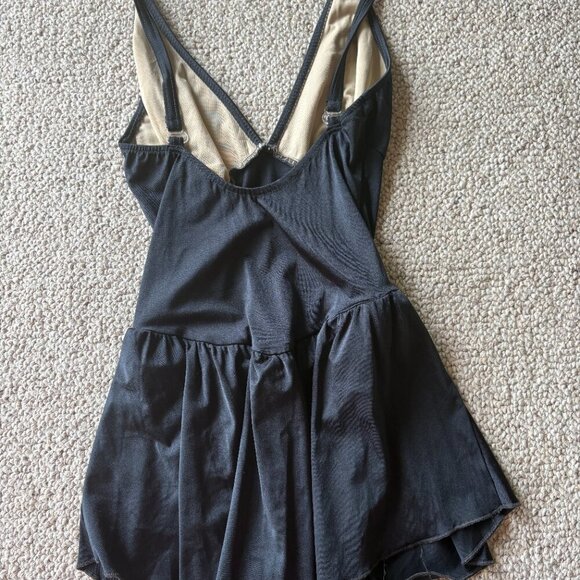 Vintage Givenchy Swimwear – Black Skirted One Piece | Size 12 | Union Made - Picture 8 of 14